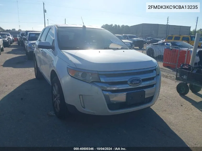 2012 Ford Edge Limited VIN: 2FMDK3KC9CBA13235 Lot: 40500346