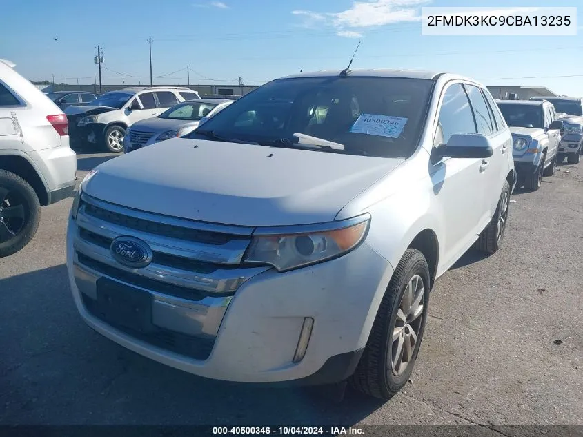 2012 Ford Edge Limited VIN: 2FMDK3KC9CBA13235 Lot: 40500346