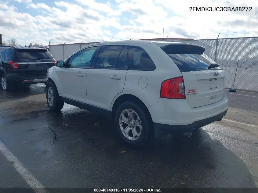 2FMDK3JC3CBA88272 2012 Ford Edge Sel