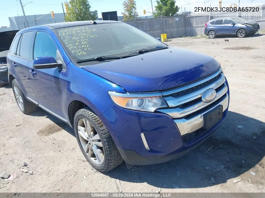 2013 Ford Edge Sel VIN: 2FMDK3JC8DBA65720 Lot: 12084057