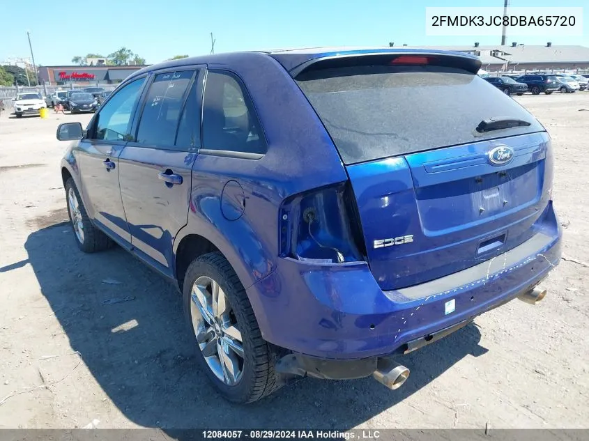 2FMDK3JC8DBA65720 2013 Ford Edge Sel