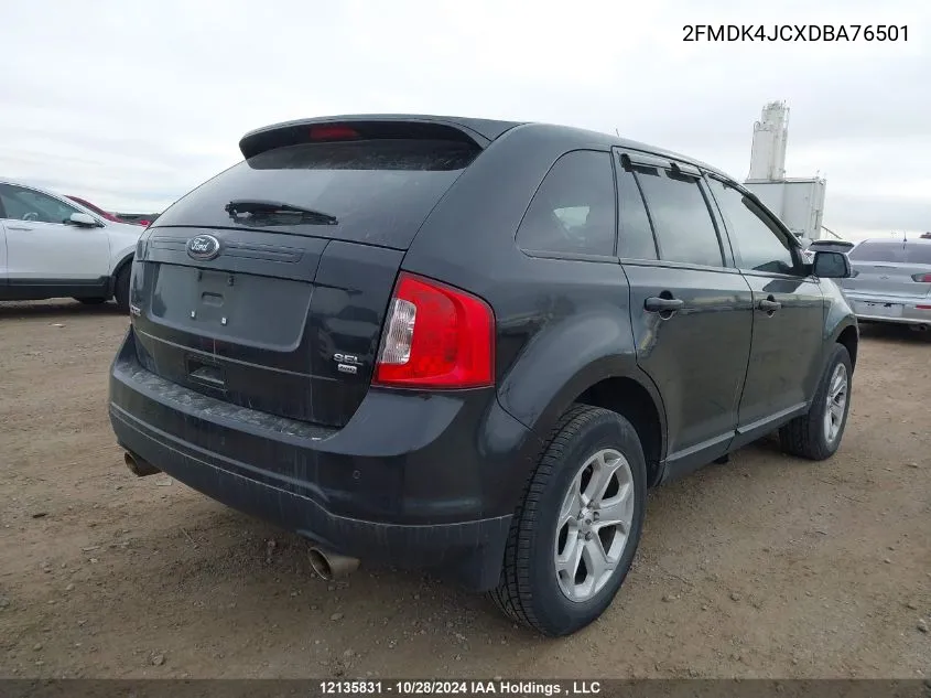 2FMDK4JCXDBA76501 2013 Ford Edge Sel