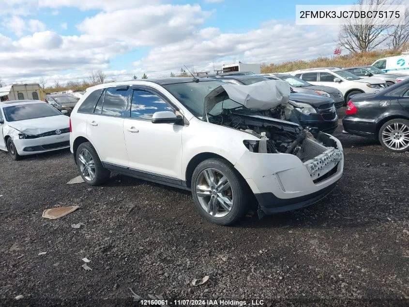 2013 Ford Edge Sel VIN: 2FMDK3JC7DBC75175 Lot: 12150061