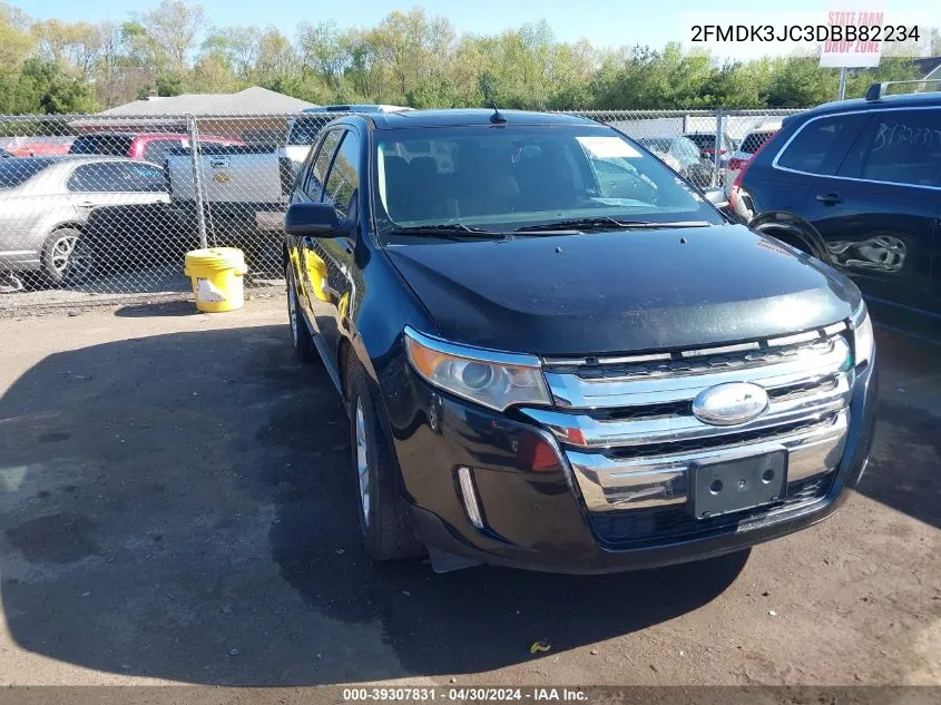 2013 Ford Edge Sel VIN: 2FMDK3JC3DBB82234 Lot: 39307831