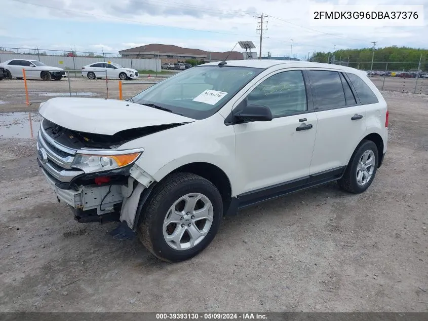 2FMDK3G96DBA37376 2013 Ford Edge Se