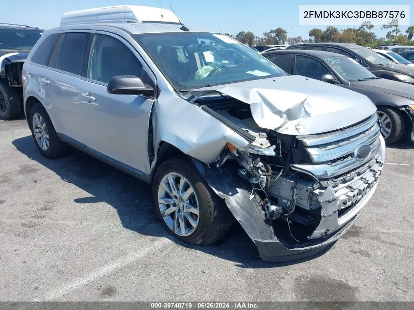 2FMDK3KC3DBB87576 2013 Ford Edge Limited