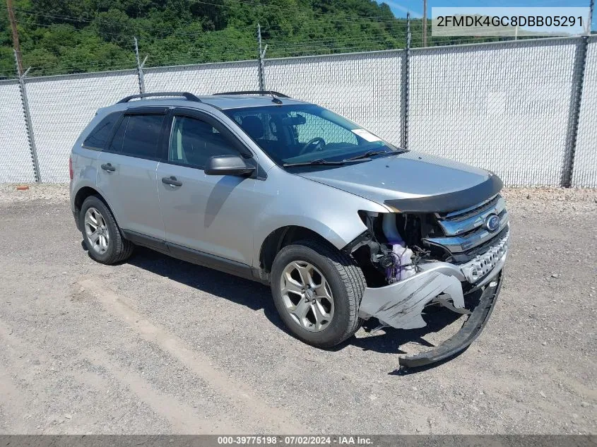 2013 Ford Edge Se VIN: 2FMDK4GC8DBB05291 Lot: 39775198