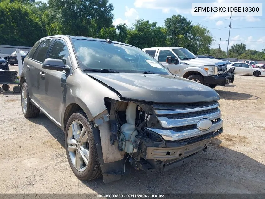 2FMDK3KC1DBE18300 2013 Ford Edge Limited