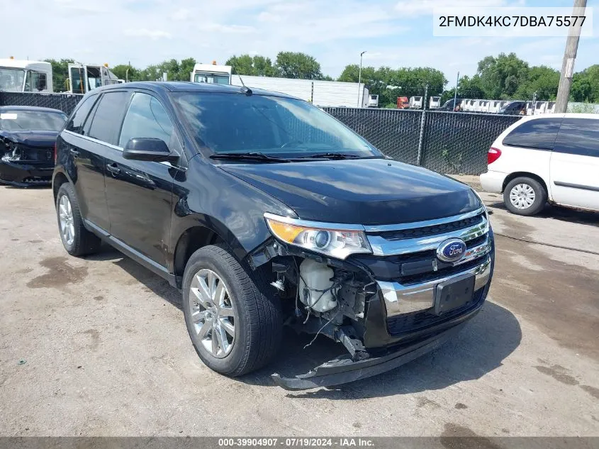 2013 Ford Edge Limited VIN: 2FMDK4KC7DBA75577 Lot: 39904907