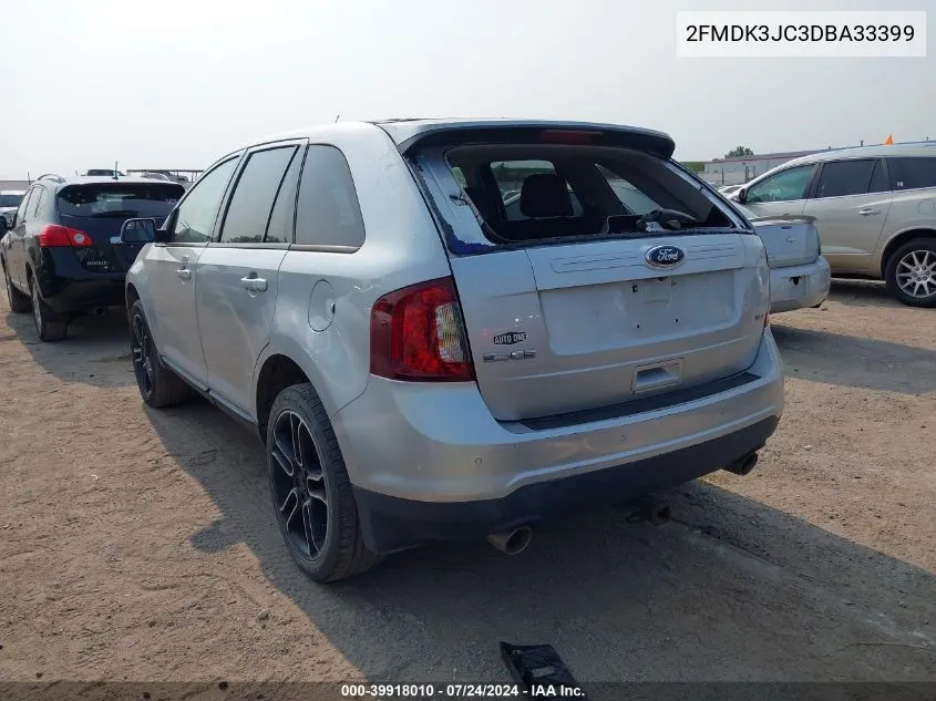 2FMDK3JC3DBA33399 2013 Ford Edge Sel