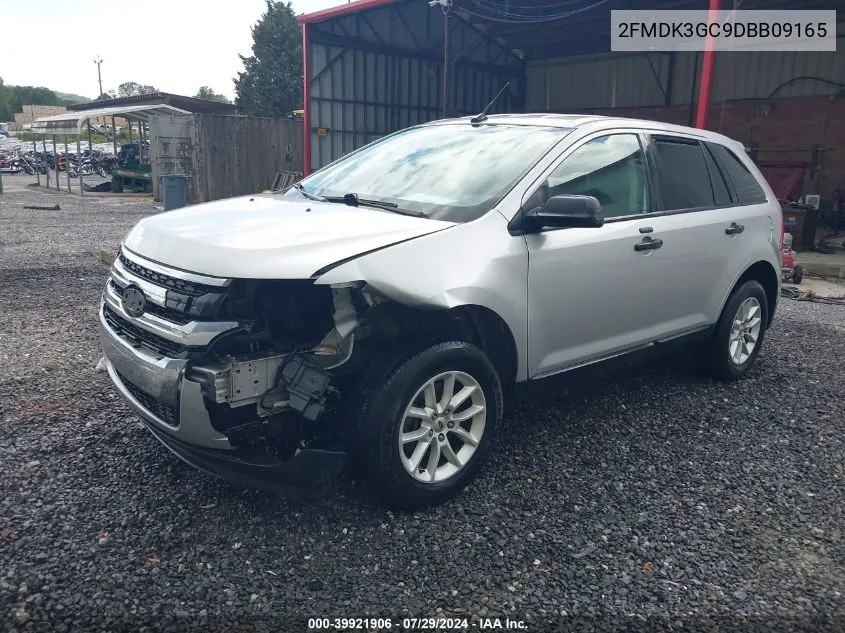 2FMDK3GC9DBB09165 2013 Ford Edge Se