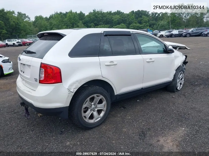 2FMDK4JC9DBA10344 2013 Ford Edge Sel