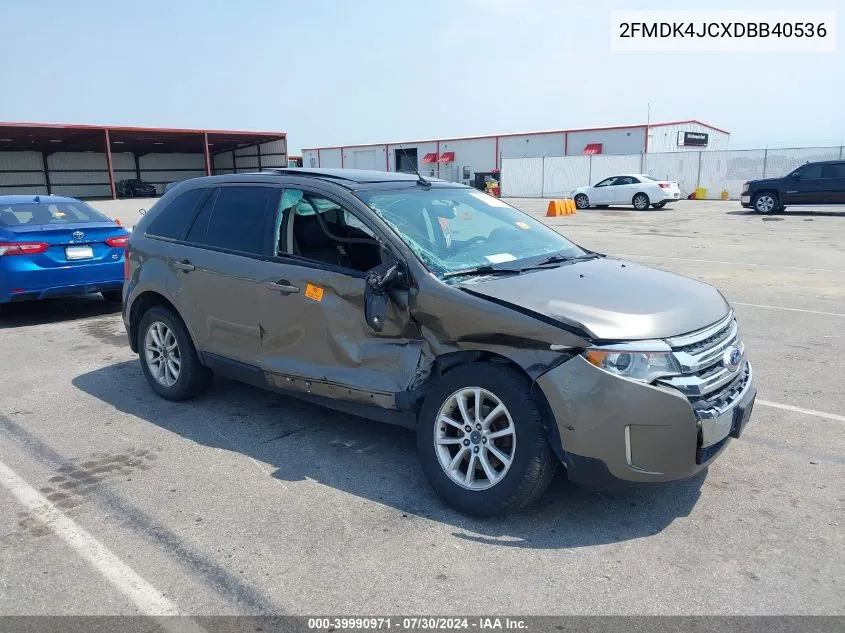 2FMDK4JCXDBB40536 2013 Ford Edge Sel