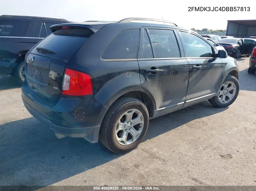 2FMDK3JC4DBB57813 2013 Ford Edge Sel