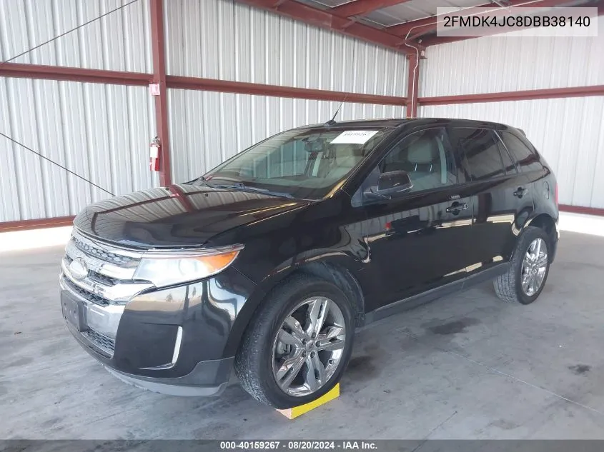 2FMDK4JC8DBB38140 2013 Ford Edge Sel