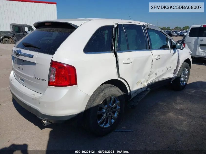 2FMDK3KC5DBA68007 2013 Ford Edge Limited