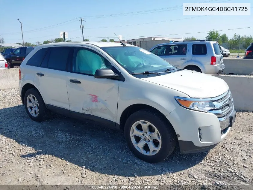 2FMDK4GC4DBC41725 2013 Ford Edge Se