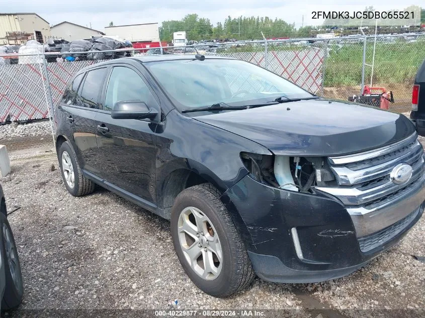 2013 Ford Edge Sel VIN: 2FMDK3JC5DBC65521 Lot: 40229877