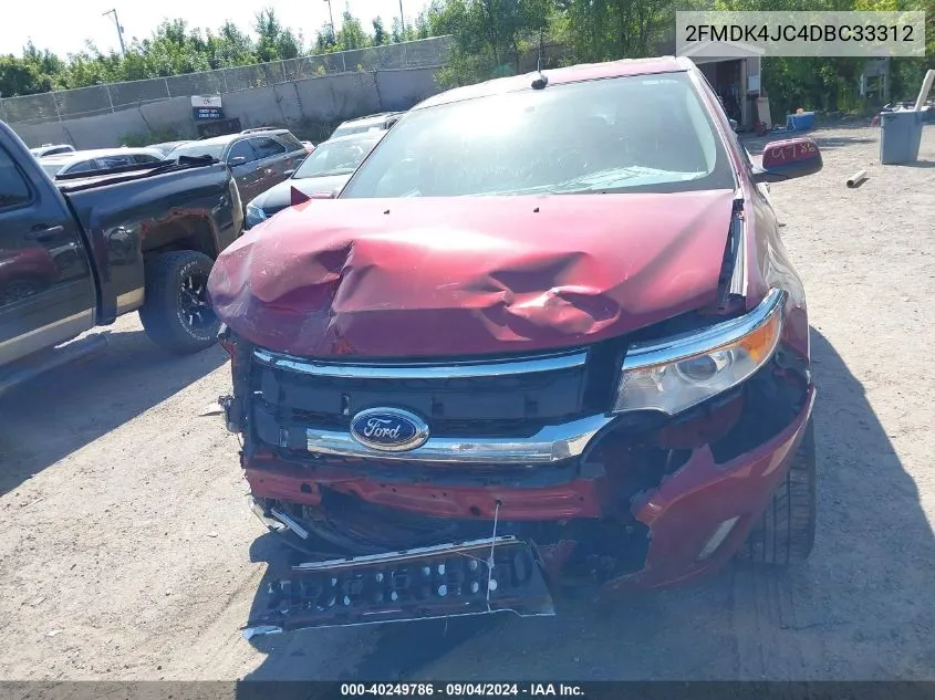 2FMDK4JC4DBC33312 2013 Ford Edge Sel