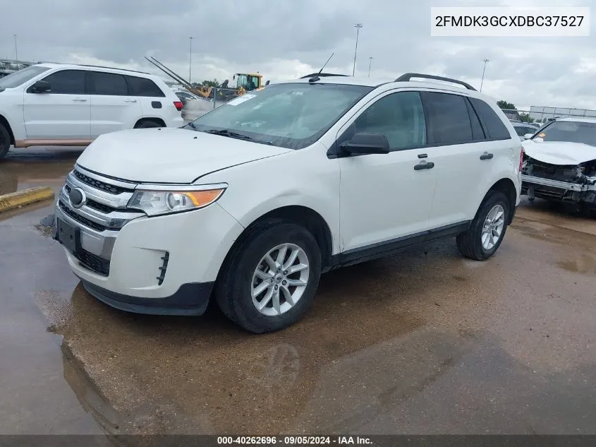 2013 Ford Edge Se VIN: 2FMDK3GCXDBC37527 Lot: 40262696