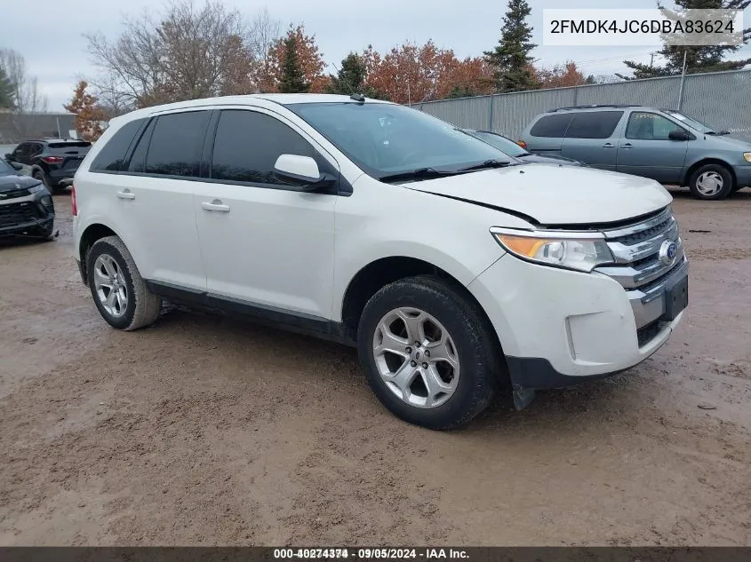 2FMDK4JC6DBA83624 2013 Ford Edge Sel