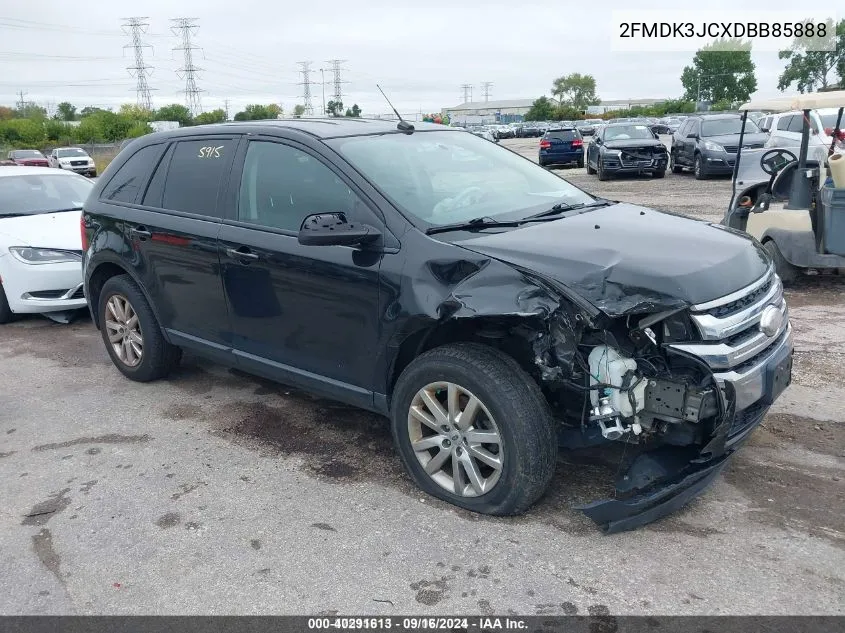 2013 Ford Edge Sel VIN: 2FMDK3JCXDBB85888 Lot: 40291613