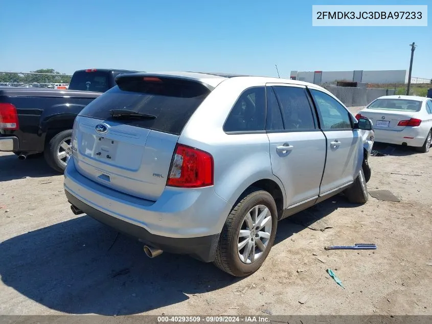 2013 Ford Edge Sel VIN: 2FMDK3JC3DBA97233 Lot: 40293509