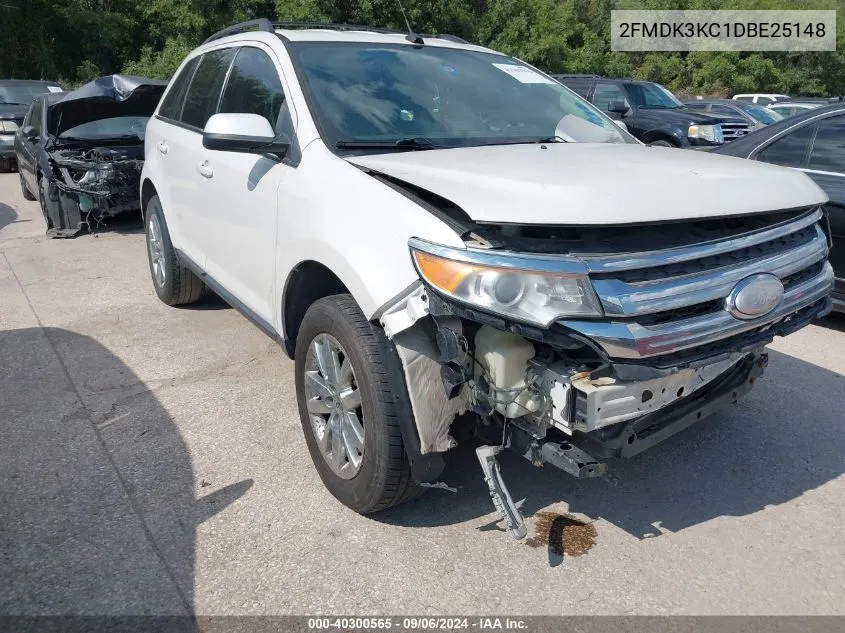 2FMDK3KC1DBE25148 2013 Ford Edge Limited