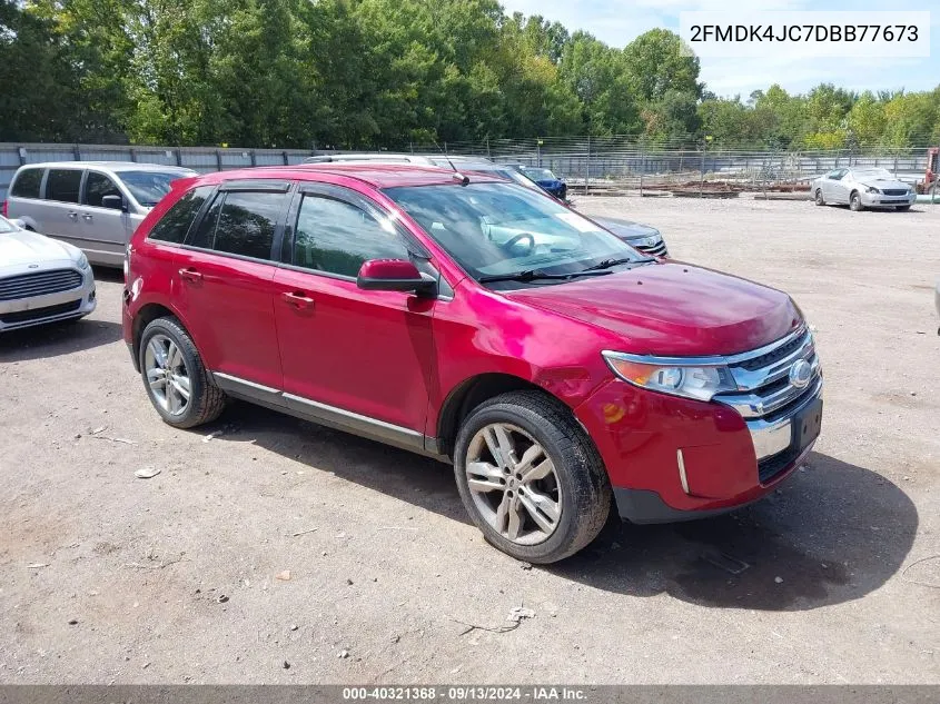 2013 Ford Edge Sel VIN: 2FMDK4JC7DBB77673 Lot: 40321368