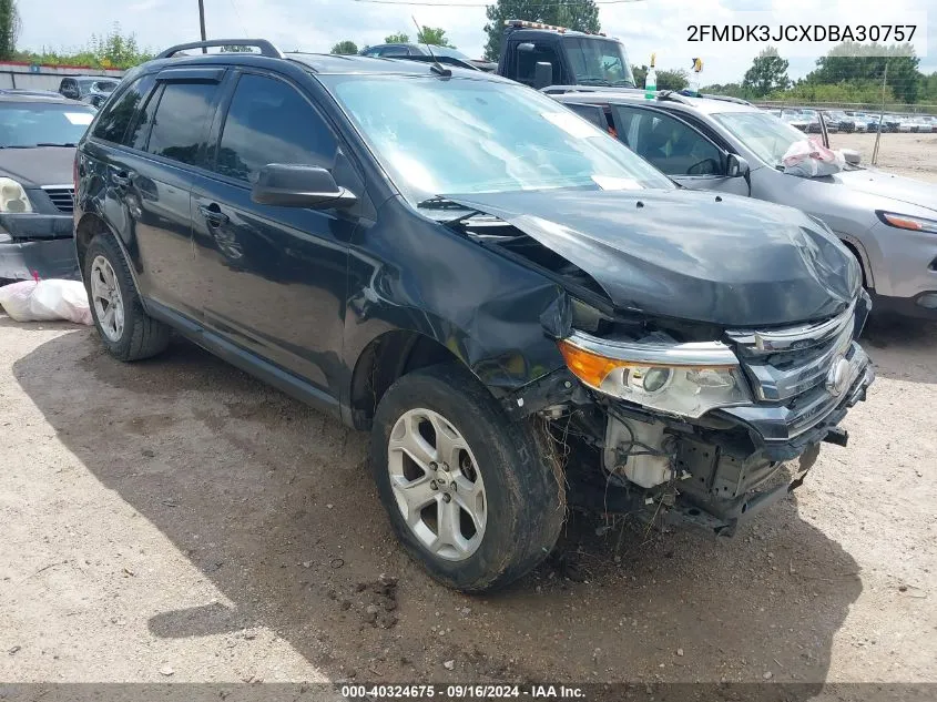 2013 Ford Edge Sel VIN: 2FMDK3JCXDBA30757 Lot: 40324675