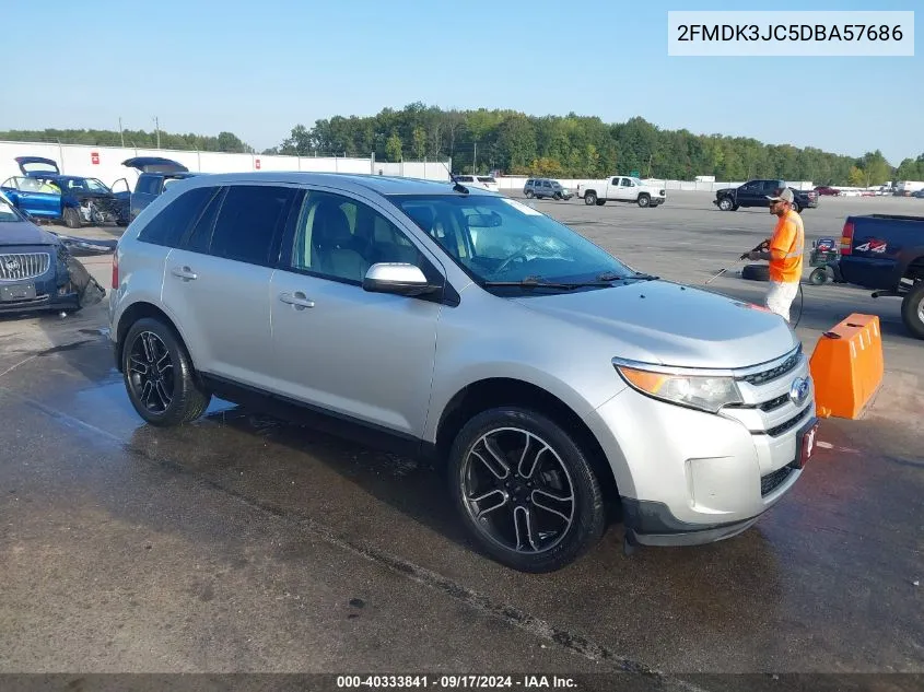 2013 Ford Edge Sel VIN: 2FMDK3JC5DBA57686 Lot: 40333841