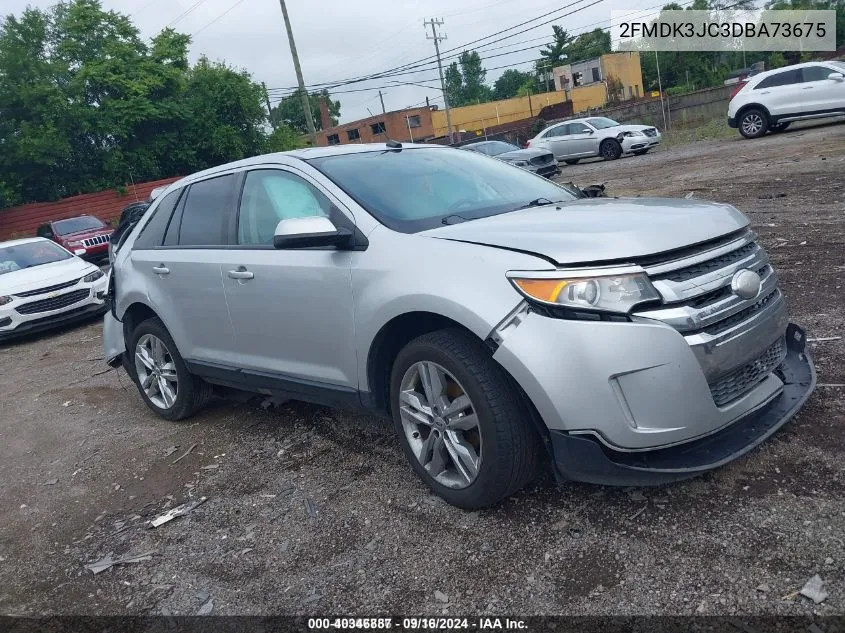 2013 Ford Edge Sel VIN: 2FMDK3JC3DBA73675 Lot: 40346887