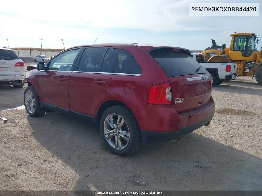 2FMDK3KCXDBB44420 2013 Ford Edge Limited