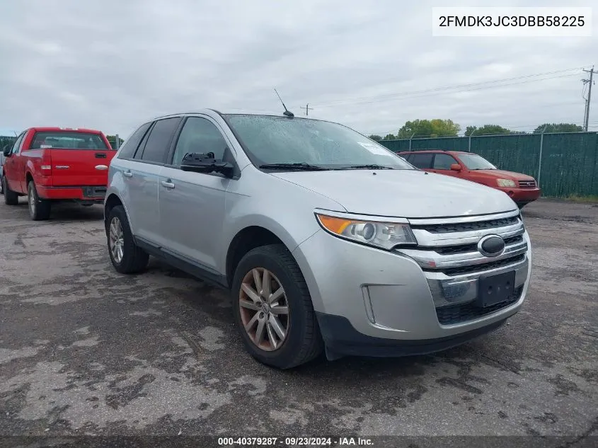 2013 Ford Edge Sel VIN: 2FMDK3JC3DBB58225 Lot: 40379287