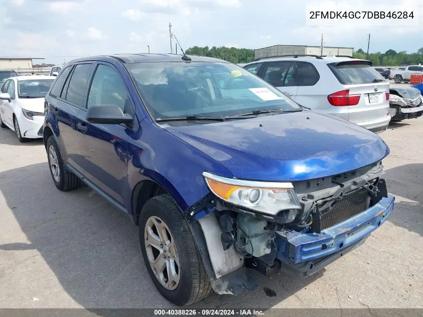 2013 Ford Edge Se VIN: 2FMDK4GC7DBB46284 Lot: 40388226