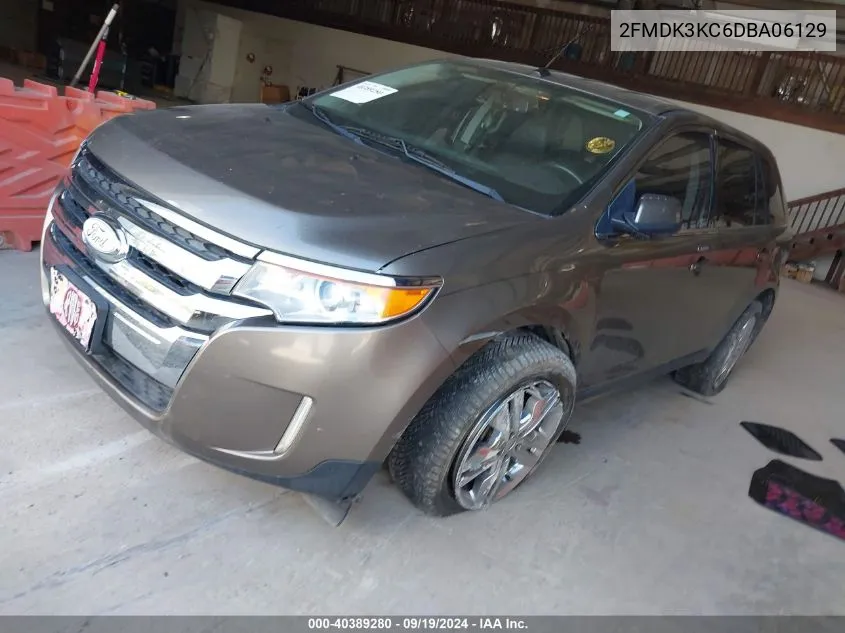 2013 Ford Edge Limited VIN: 2FMDK3KC6DBA06129 Lot: 40389280