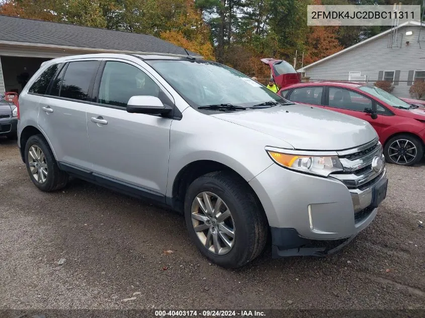 2013 Ford Edge Sel VIN: 2FMDK4JC2DBC11311 Lot: 40403174