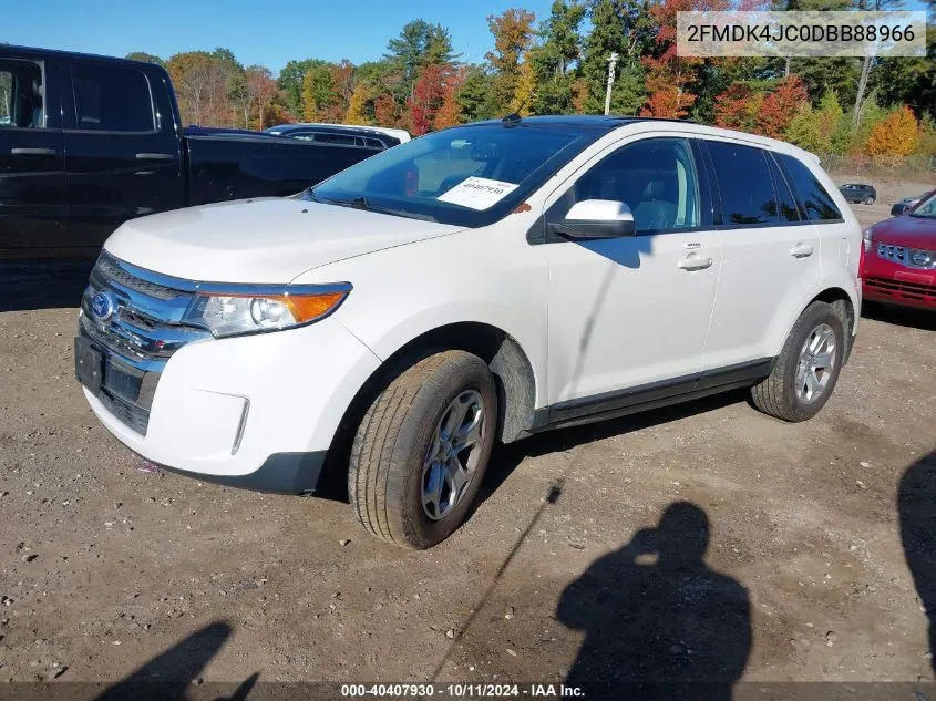 2FMDK4JC0DBB88966 2013 Ford Edge Sel