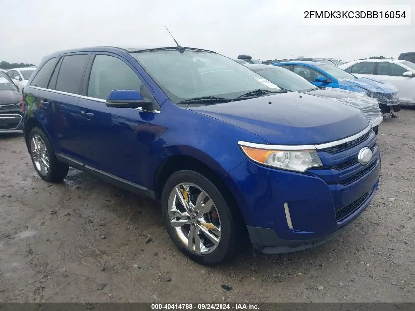 2013 Ford Edge Limited VIN: 2FMDK3KC3DBB16054 Lot: 40414788