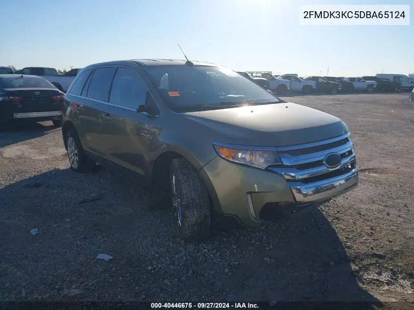 2013 Ford Edge Limited VIN: 2FMDK3KC5DBA65124 Lot: 40446675