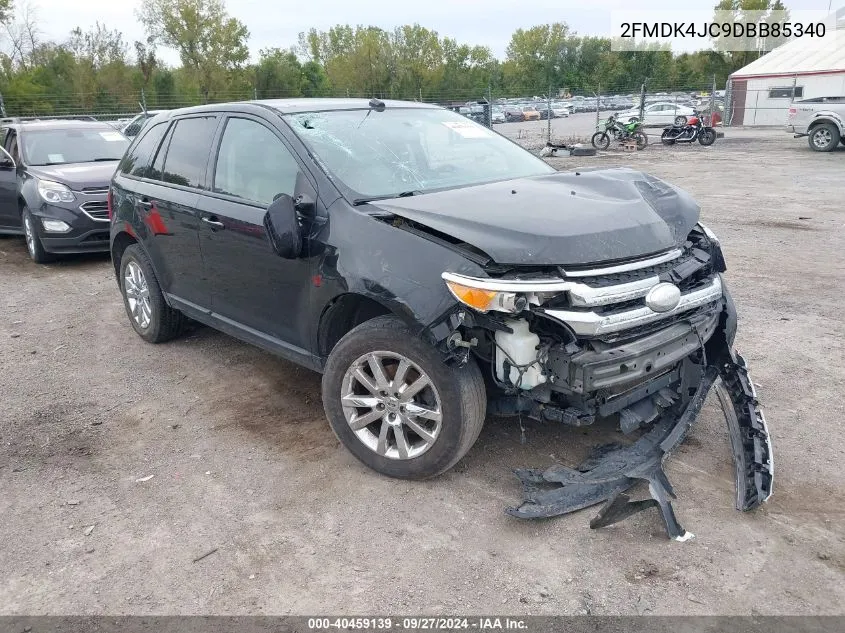 2013 Ford Edge Sel VIN: 2FMDK4JC9DBB85340 Lot: 40459139