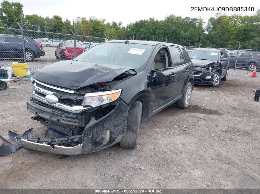 2013 Ford Edge Sel VIN: 2FMDK4JC9DBB85340 Lot: 40459139