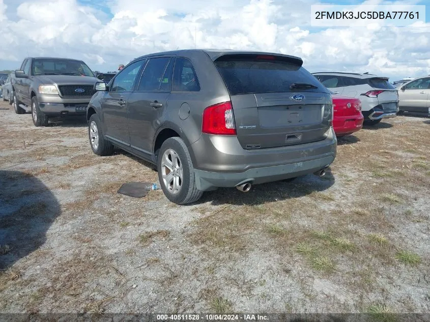 2013 Ford Edge Sel VIN: 2FMDK3JC5DBA77761 Lot: 40511528