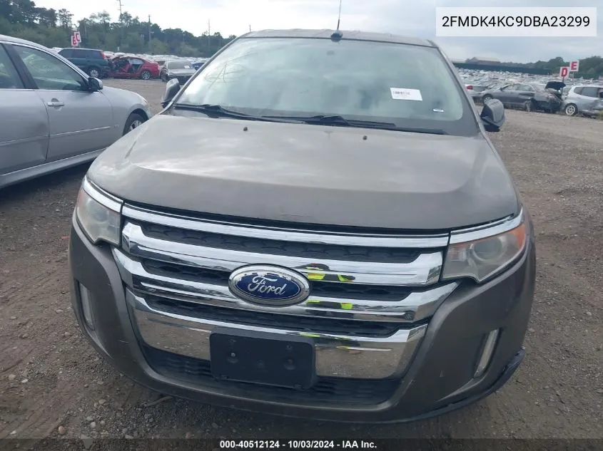 2013 Ford Edge Limited VIN: 2FMDK4KC9DBA23299 Lot: 40512124