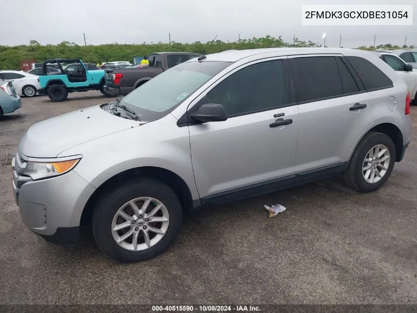 2013 Ford Edge Se VIN: 2FMDK3GCXDBE31054 Lot: 40515590