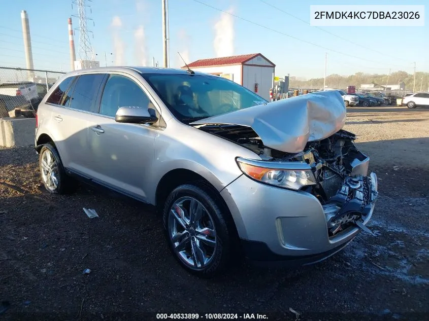 2FMDK4KC7DBA23026 2013 Ford Edge Limited