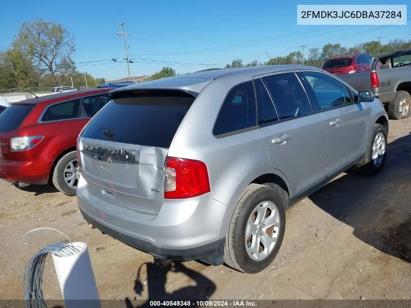 2013 Ford Edge Sel VIN: 2FMDK3JC6DBA37284 Lot: 40549348