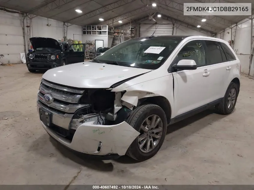 2013 Ford Edge Sel VIN: 2FMDK4JC1DBB29165 Lot: 40607492