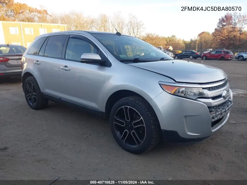 2FMDK4JC5DBA80570 2013 Ford Edge Sel