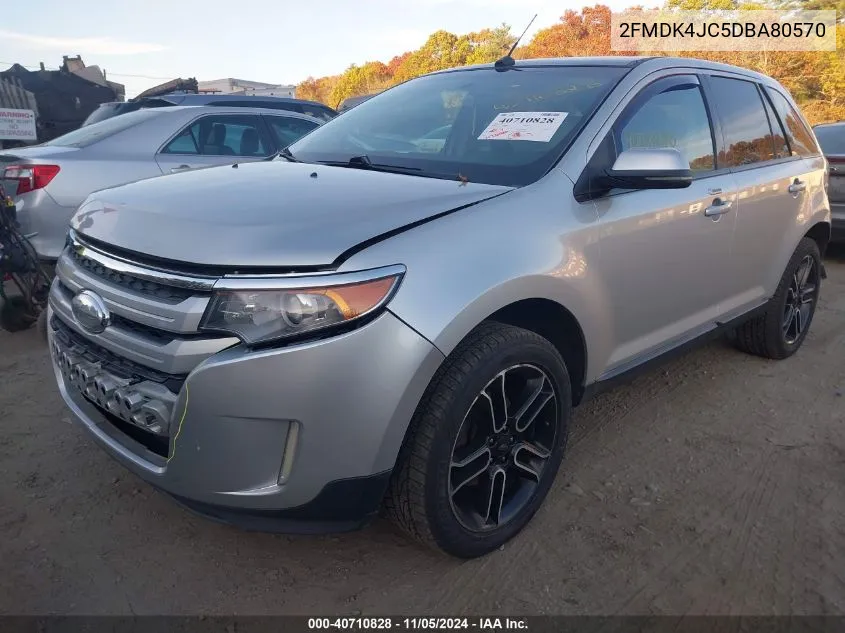 2FMDK4JC5DBA80570 2013 Ford Edge Sel